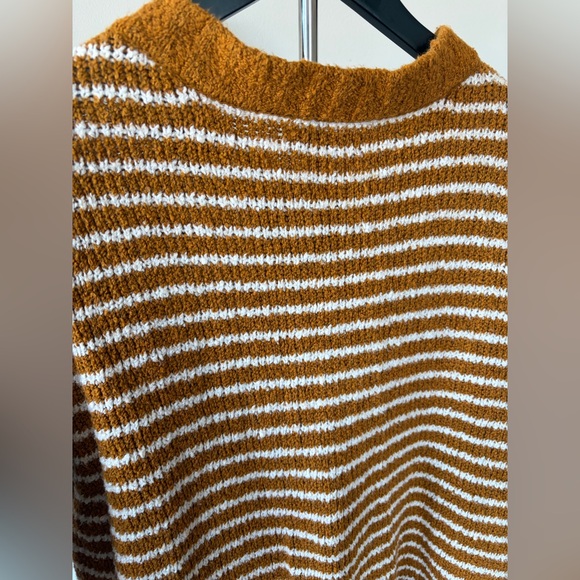 American Eagle Outfitters Striped Henley Sweater - Picture 3 of 6